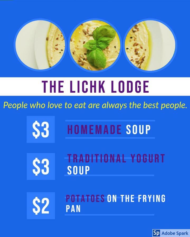 The Lichk Lodge Eksteriør bilde