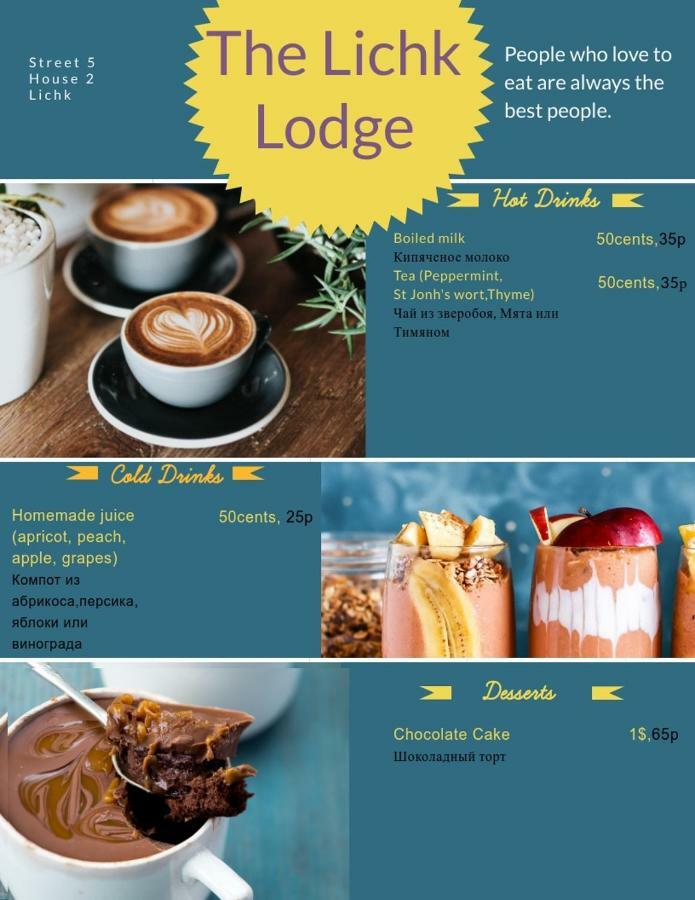 The Lichk Lodge Eksteriør bilde